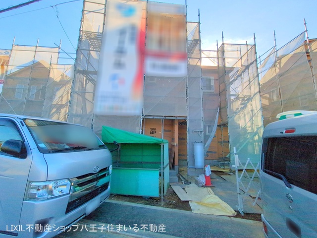 東京都日野市新井1丁目の新築戸建て上棟写真 2025年1月16日撮影