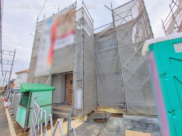 東京都日野市新井1丁目の新築戸建てシート写真 2025年3月10日撮影