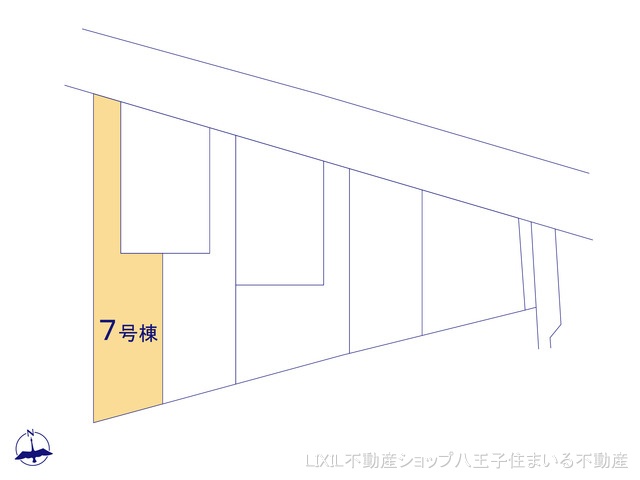東京都日野市新井1丁目の新築戸建て全体区画図 ※図面と異なる場合は現況を優先