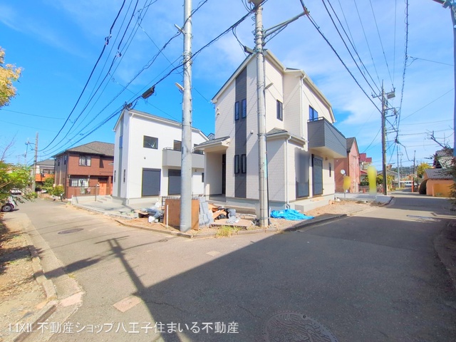 東京都日野市平山5丁目の新築戸建て外構写真 2025年10月7日撮影