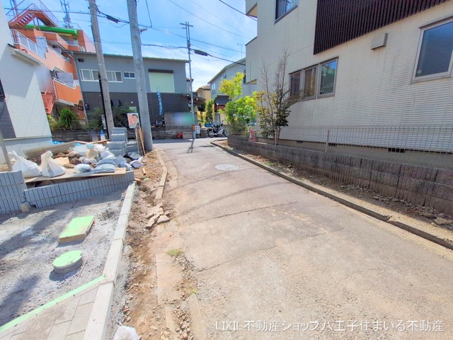 東京都日野市平山5丁目の新築戸建て外構写真 2025年10月7日撮影