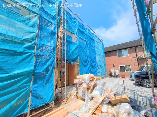 東京都日野市平山5丁目の新築戸建て上棟写真 2025年8月4日撮影