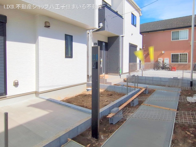 東京都日野市平山5丁目の新築戸建て外構写真 2025年10月7日撮影