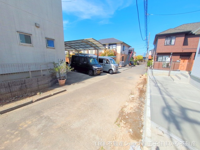 東京都日野市平山5丁目の新築戸建て外構写真 2025年10月7日撮影