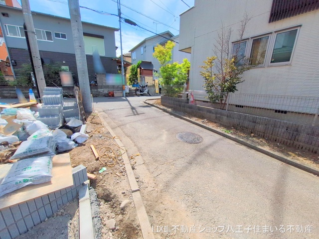 東京都日野市平山5丁目の新築戸建て外構写真 2025年10月7日撮影