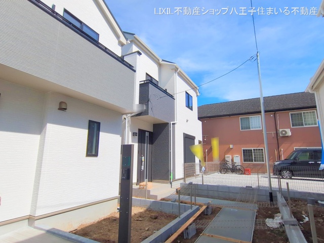 東京都日野市平山5丁目の新築戸建て外構写真 2025年10月7日撮影