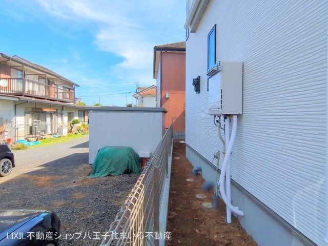 東京都日野市平山5丁目の新築戸建て外構写真 2025年10月7日撮影