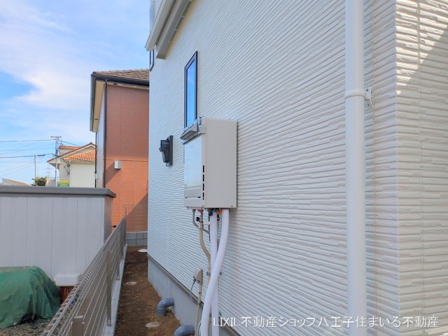東京都日野市平山5丁目の新築戸建て外構写真 2025年10月7日撮影