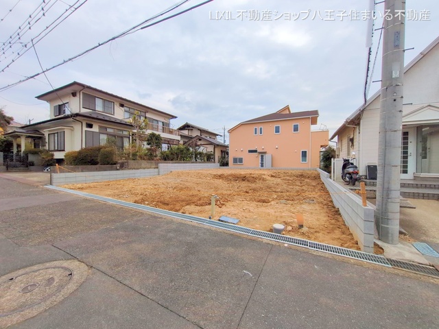 東京都日野市百草の新築戸建て更地・土地写真 2025年3月10日撮影