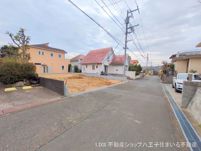 東京都日野市百草の新築戸建て更地・土地写真 2025年3月10日撮影