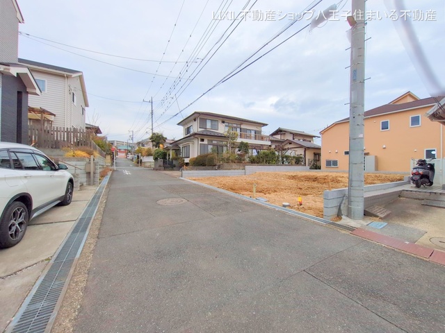 東京都日野市百草の新築戸建て更地・土地写真 2025年3月10日撮影
