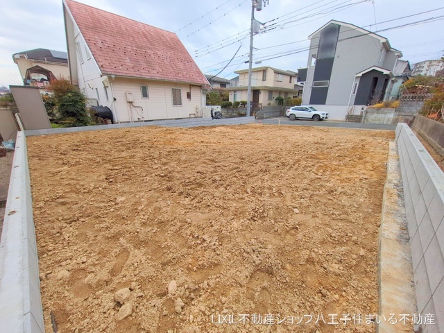 東京都日野市百草の新築戸建て更地・土地写真 2025年3月10日撮影