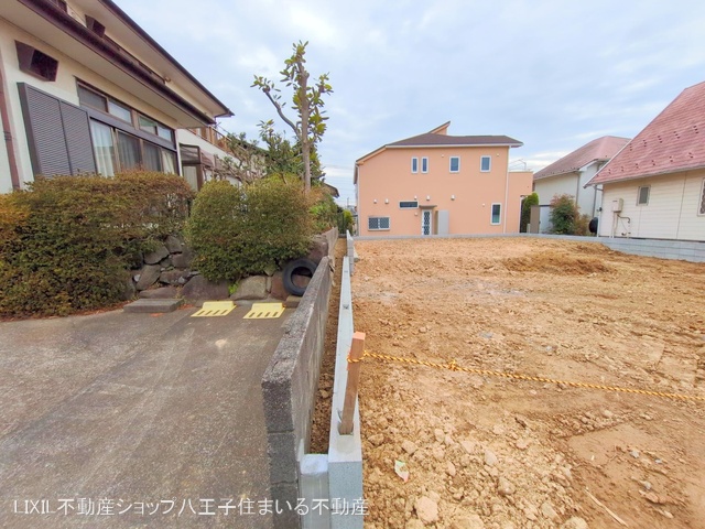 東京都日野市百草の新築戸建て更地・土地写真 2025年3月10日撮影