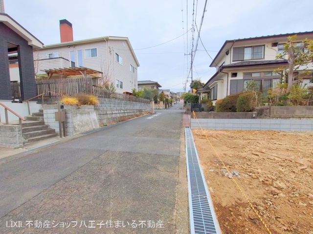 東京都日野市百草の新築戸建て更地・土地写真 2025年3月10日撮影