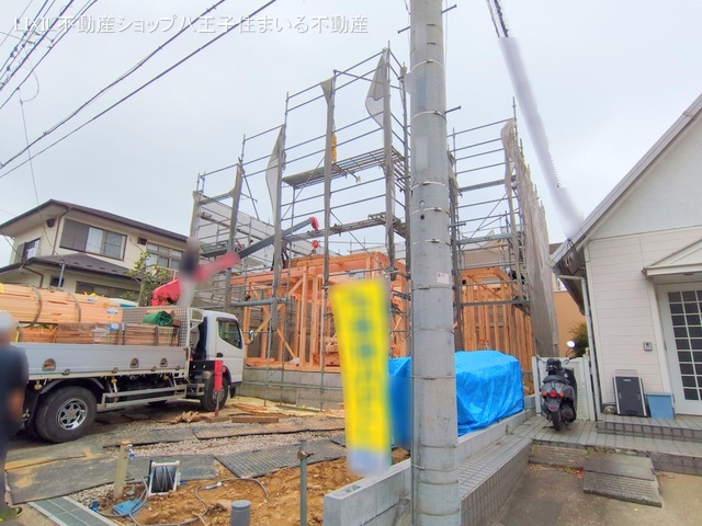 東京都日野市百草の新築戸建て上棟写真 2025年4月24日撮影
