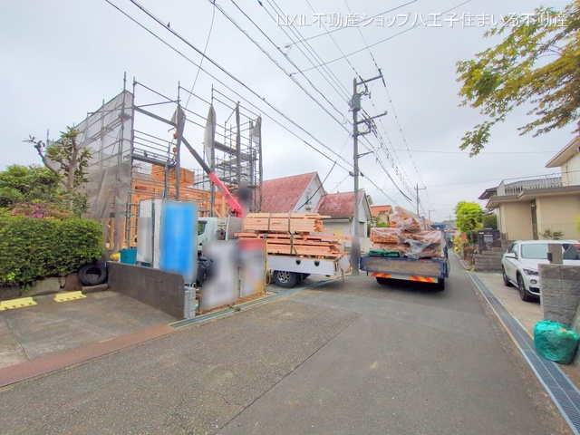 東京都日野市百草の新築戸建て上棟写真 2025年4月24日撮影