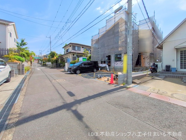 東京都日野市百草の新築戸建てシート写真 2025年5月14日撮影