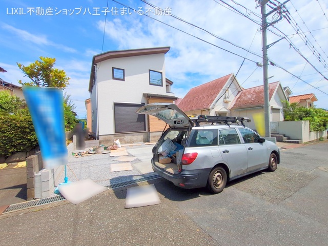 東京都日野市百草の新築戸建て外構写真 2025年6月25日撮影