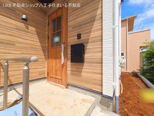 東京都日野市百草の新築戸建て外構写真 2025年6月25日撮影