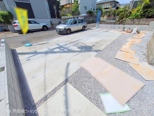 東京都日野市百草の新築戸建て外構写真 2025年6月25日撮影