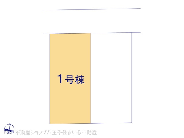東京都日野市程久保2丁目の新築戸建て全体区画図 ※図面と異なる場合は現況を優先