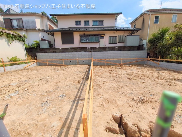 東京都日野市程久保2丁目の新築戸建て基礎写真 2025年8月17日撮影