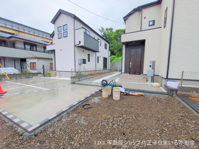東京都日野市新町２丁目の新築戸建て外構写真 2025年6月24日撮影