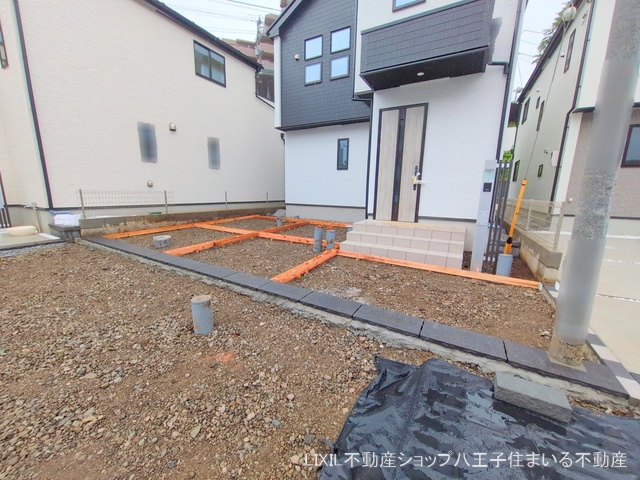 東京都日野市新町２丁目の新築戸建て外構写真 2025年6月24日撮影