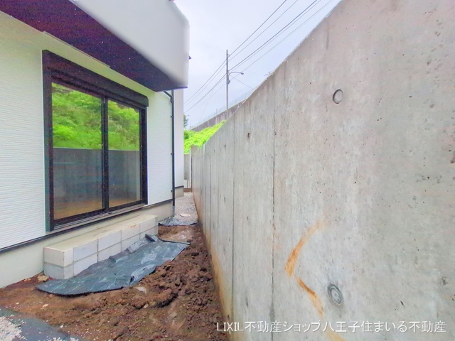 東京都日野市新町２丁目の新築戸建て外構写真 2025年6月24日撮影