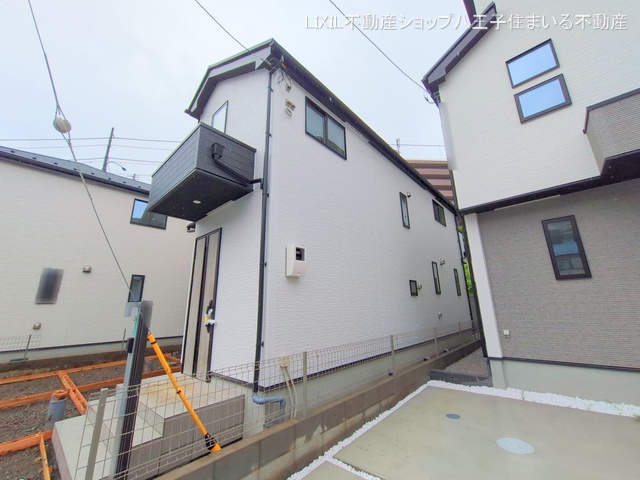 東京都日野市新町２丁目の新築戸建て外構写真 2025年6月24日撮影