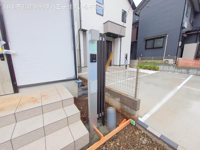 東京都日野市新町２丁目の新築戸建て外構写真 2025年6月24日撮影