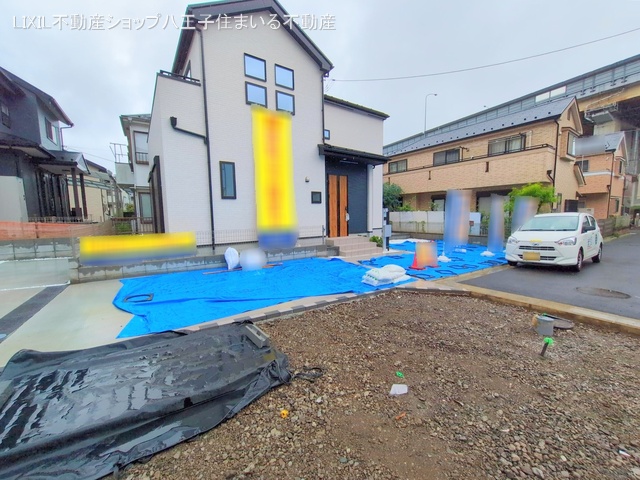 東京都日野市新町２丁目の新築戸建て外構写真 2025年6月24日撮影