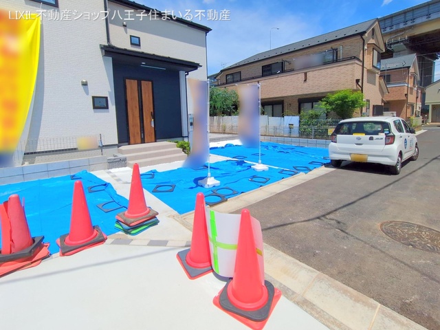 東京都日野市新町２丁目の新築戸建て完成写真 2025年7月17日撮影