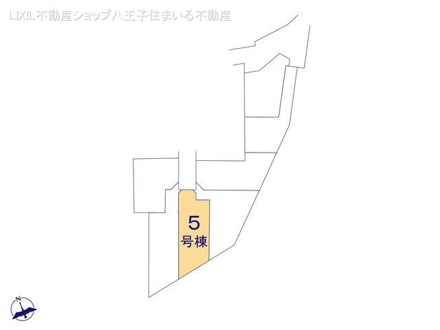 東京都日野市新町２丁目の新築戸建て全体区画図 ※図面と異なる場合は現況を優先