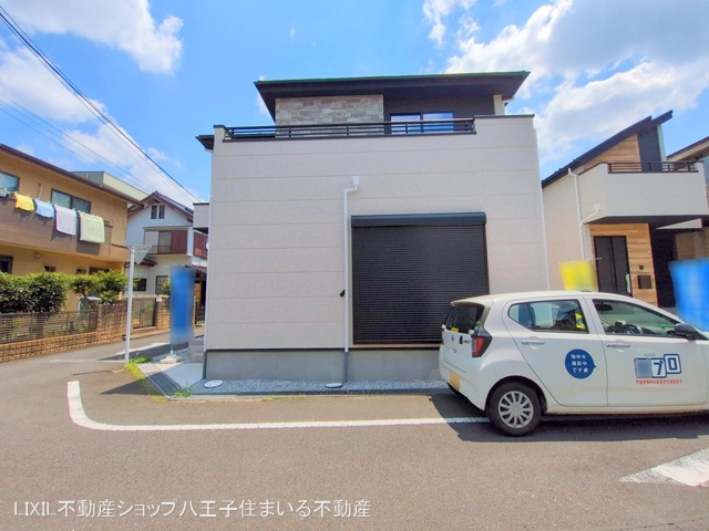 東京都日野市神明３丁目の新築戸建て完成写真 2025年7月27日撮影