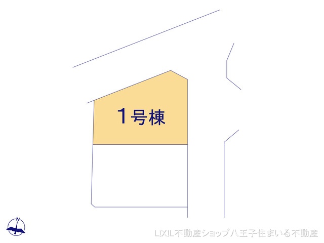 東京都日野市三沢５丁目の新築戸建て全体区画図 ※図面と異なる場合は現況を優先