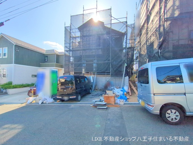 東京都日野市三沢5丁目の新築戸建てシート写真 2025年9月15日撮影