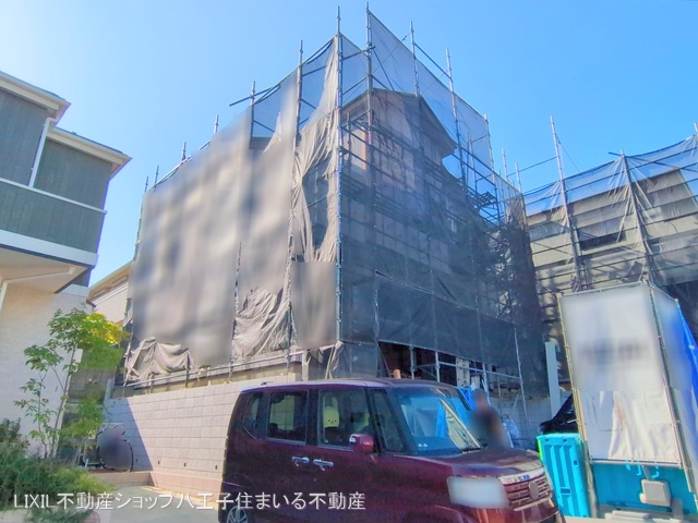 東京都日野市三沢5丁目の新築戸建てシート写真 2025年9月15日撮影