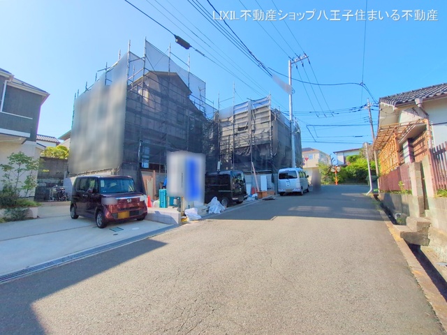 東京都日野市三沢5丁目の新築戸建てシート写真 2025年9月15日撮影