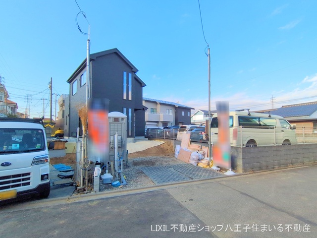 東京都日野市大字日野の新築戸建て外構写真 2025年12月18日撮影