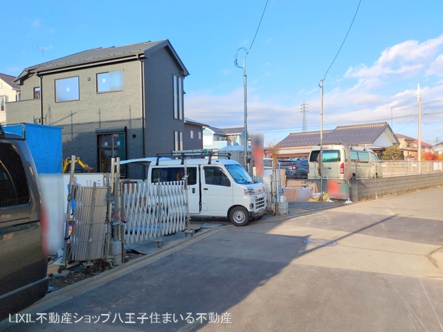 東京都日野市大字日野の新築戸建て外構写真 2025年12月18日撮影