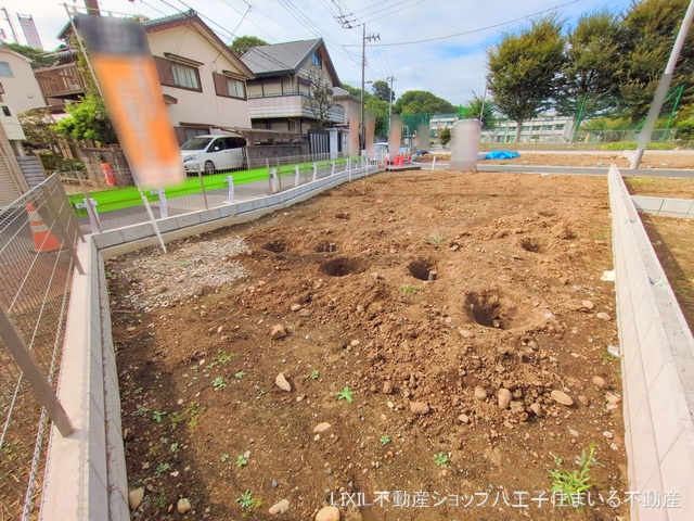 東京都日野市新町3丁目の新築戸建て更地・土地写真 2025年10月14日撮影
