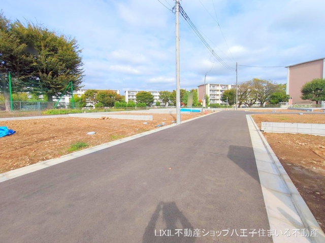 東京都日野市新町3丁目の新築戸建て更地・土地写真 2025年10月14日撮影