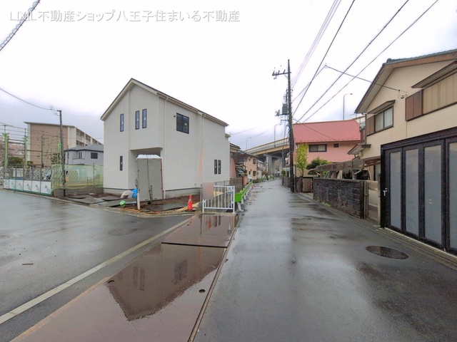 東京都日野市新町３丁目の新築戸建て外構写真 2026年4月1日撮影