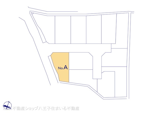 東京都日野市新町3丁目の新築戸建て全体区画図 ※図面と異なる場合は現況を優先
