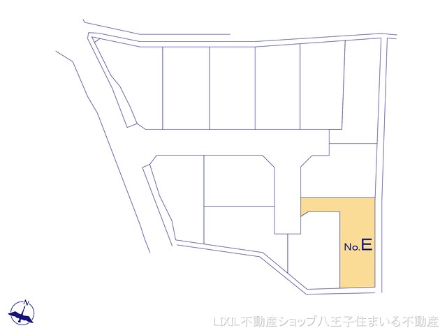 東京都日野市新町3丁目の新築戸建て全体区画図 ※図面と異なる場合は現況を優先