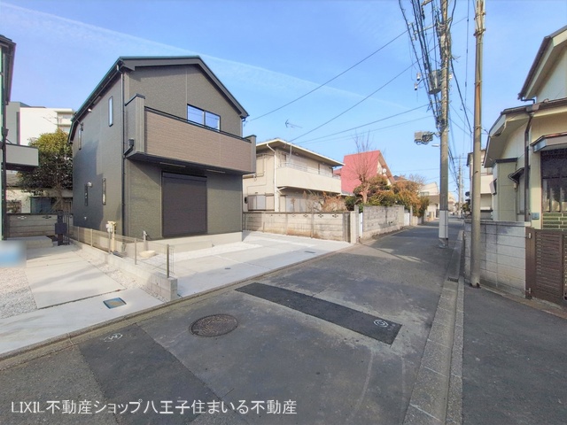 東京都日野市日野台5丁目の新築戸建て外構写真 2026年1月25日撮影