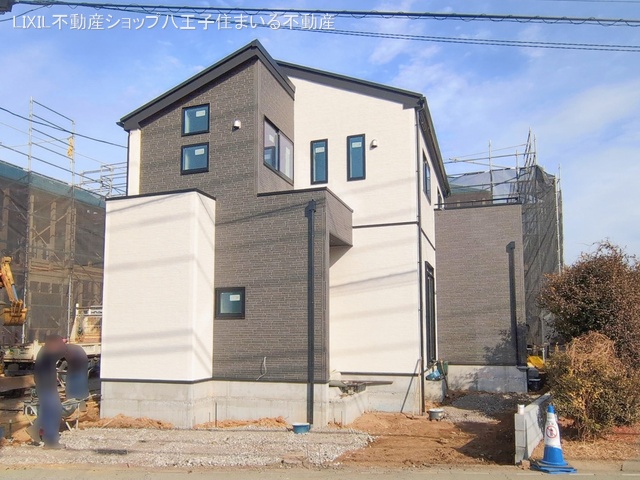 東京都日野市大字上田の新築戸建て外構写真 2026年2月4日撮影