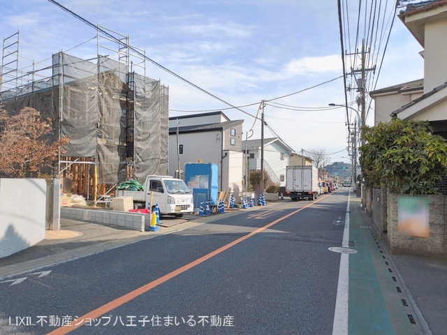 東京都日野市大字上田の新築戸建て外構写真 2026年2月4日撮影