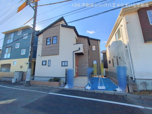 東京都日野市日野本町５丁目の新築戸建て完成写真 2026年1月28日撮影